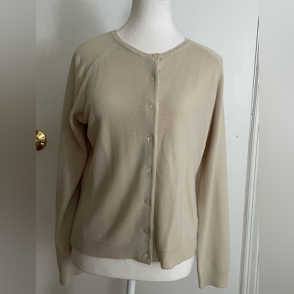 Paul Harris Women’s Button Down Cardigan, Size Large
